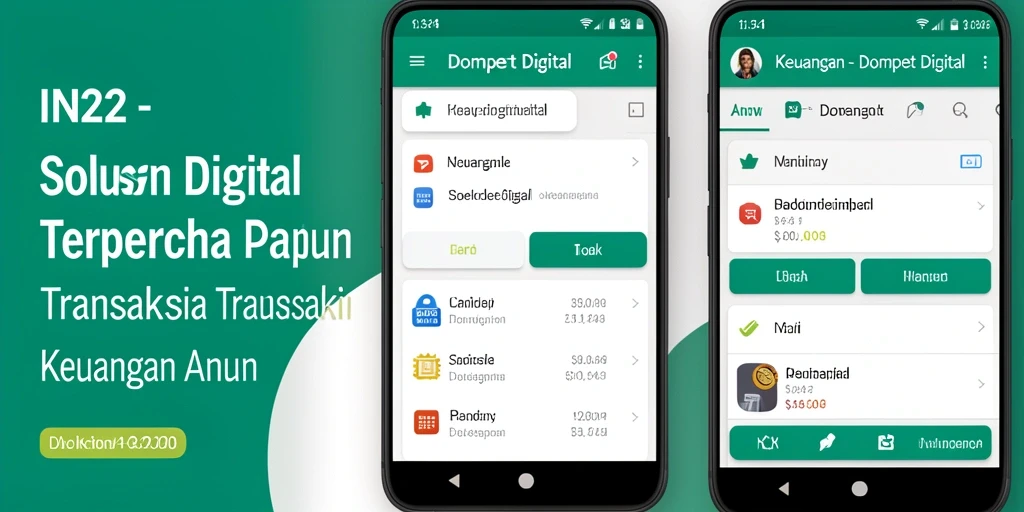 Tampilan antarmuka IN22 yang simpel dan mudah digunakan.