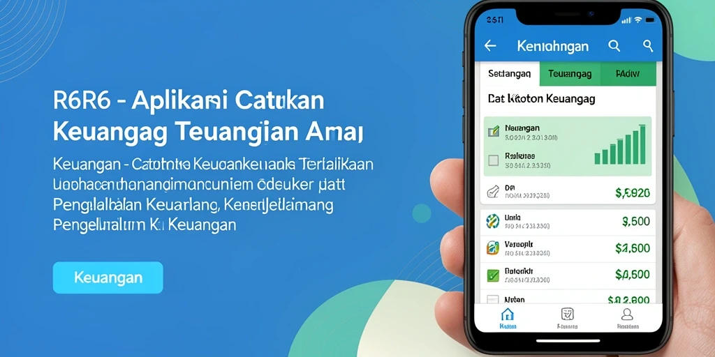 Tampilan antarmuka R6R6 yang sederhana dan fungsional.
