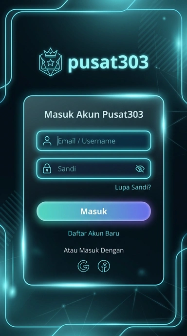 Cara Memasukkan Akun pusat303 untuk Pengguna Android